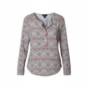 Valerie Bertinelli NWOT‎ Linen Blend Top